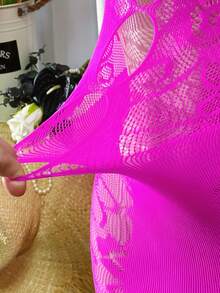 Sexy Lingerie, Sexy Sleepwear, Women's Sexy Sheer Bodycon Dress - High Stretch, Bold Party/Beach Dress, Suitable For Valentine's Day, Night Out - Sexy Bodycon Mini Dress