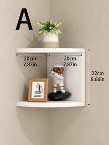 1 chiếc kệ góc nhiều tầng, kệ góc treo tường, giá đựng đồ gắn tường, kệ treo tường nhiều tầng dễ lắp ráp, thích hợp cho phòng ngủ, phòng tắm, nhà bếp, văn phòng, phòng khách, kệ sách. - Nhiều màu - Xem 11