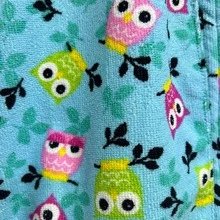 Soft And Fun Bathrobe For Boys And Girls - Many Models - Teal Blue - View 3