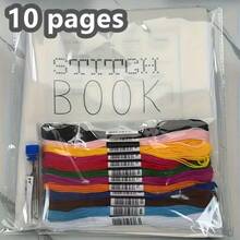 DIY Sewing Book, Embroidery Sewing Book, Embroidery Book, Sewing Book, Beginner Adult - White - View 4