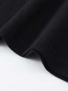 Camiseta de psicología de vidrio medio lleno vacío - 200g, camiseta de 100% algodón regalo - Negro - Ver 6
