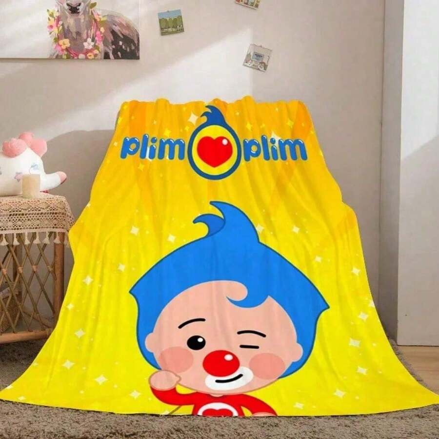 Fluffy Soft Blankets For Winter A-Plim A-Plim Warm Bed Fleece Camping Custom Flannel Decorative Sofa Blanket Microfiber Bedding - Main Image Style - View 1