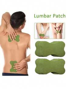 60pcs, Wormwood Patch For Waist, Legs, Shoulders, Knee Joints, Lumbar Spine Daily Care Patch, Gentle And Non-Irritating, Plant Essence Wormwood And Ginger Health Chinese Medicine - màu xanh lá - Xem 2