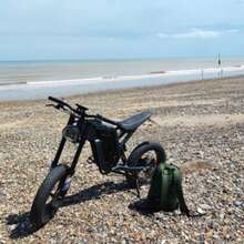 EKXBIKE EKX X21 Adults Electric Bike 2000W 48V35AH Li-Ion Battery 55km/H Snow Electric Motorcycles 20"*4.0 Off Road Tyre Mountain Ebike