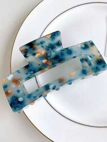 1pc Y2K Iridescent Butterfly Claw Clip - 90s Vintage Large Hair Claw For Scrunchies, Bath, Summer Aesthetic Hairstyles Winter Hair Accessories Elegant Hair Clutch