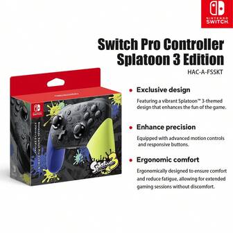 Nintendo Switch Pro Controller Splatoon 3 Edition