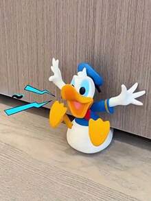 木质 PVC 门挡装饰 - 异想天开的家居装饰，适用于客厅、厨房、卧室、厨房装饰 | 俏皮设计 | 耐用的门挡、装饰 - 彩色 - 查看 3