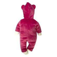 Mameluco para bebe con gorro bordado Disney - Granate - Ver 4