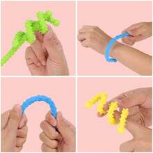 1 Stück/6 Stücke sensorische Fidget Spielzeuge, Autismus Spielzeuge mit Sensoren, bunte strukturierte Drehstäbe, Party Spiel Dekorationen & Geschenke für Weihnachten, Halloween, Entspannungsspielzeug, Urlaubsgeschenke geeignet für Jungen, Mädchen, Kinder und Erwachsene, Spaß Drück- und -Spiele