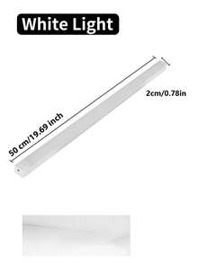 Guanova 1pc Motion Sensor Light, Kitchen Light, 10/20/30/50cm Rechargeable Sensor Night Light, Cabinet Light, Wall Light, Kitchen Light, Stair Light, Bathroom Night Light, Bathroom Light, With Magnetic Back Adhesive, Portable Sensor Night Light, Lighting, Light, Battery Capacity: 150mAh, 200mAh, 350mAh - Induction Cabinet Lights - View 11