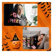 Halloween Blanket For Women Men, Boo Basket Stuffers For Women Men S, Spooky Horror Blanket For Adults, Cute Halloween Decorations For Bed Sofa Travel Fall Throw Blankets, 50"X60"Cozy All-Season  Blanket - Lightweight Comfort For Warm, Cloud-Like Comfort For Chilly Nights & Winter Lounging