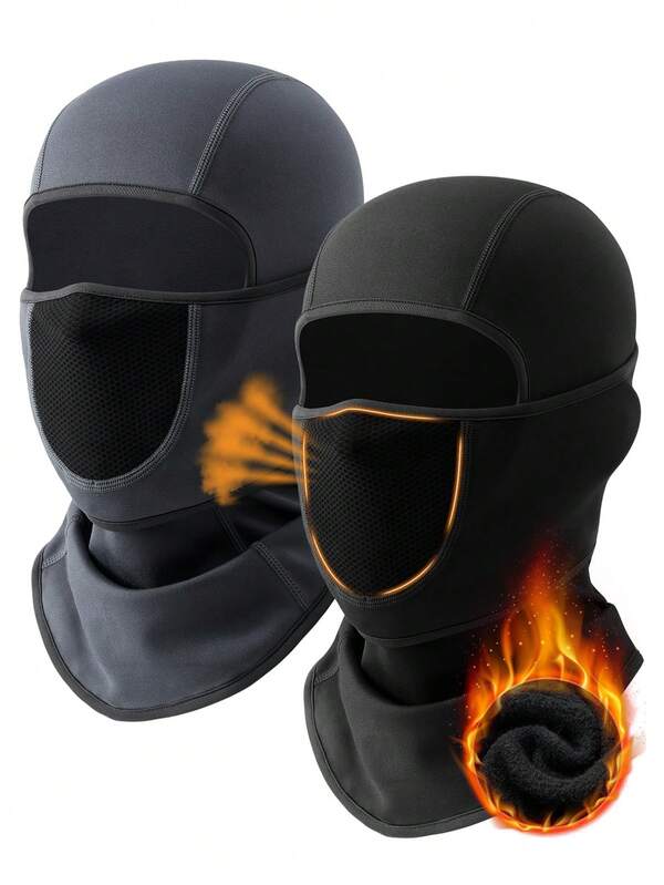 1pc Unisex Autumn/Winter Cycling Balaclava, Outdoor Motorcycle Full Face Mask Neck Warmer Ski Mask