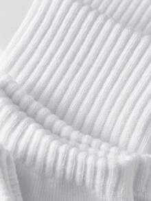 Calcetines deportivos de ajuste ceñido en negro y blanco para mujer, calcetines para correr, adecuados para ciclismo, calcetines gruesos y largos, cómodos para uso diario, calcetines largos y cálidos de estilo casual para parejas, antibacterianos y transpirables, excelentes para usar en casa