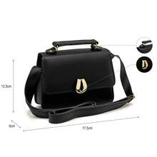 New Collection Women's Mini Crossbody And Hand Bag - 黑色 - 查看 4