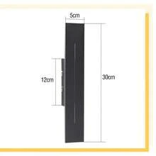 homefire 1/2 Wall Lamp LED Wall Light Black/White Inside Modern 30CM 8W Hallway Lighting Warm White Hallway Lamp Living Room Lamp Bedside Lamp Wall Lighting For Staircase Living Room Bedroom - 30cm - 查看 6
