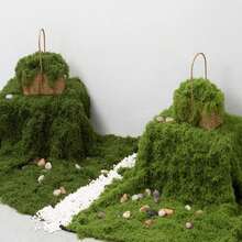 3.53oz/7.05oz/17.64oz Artificial Moss, Landscape Design, Succulent Planter Design, Diorama Design, Expandable Waterproof Polyester Moss - Multicolor - View 5