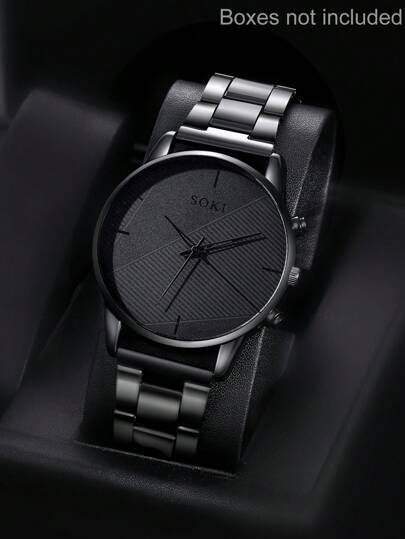 Watches Pc Business Industrial Round Dial Quartz Horloge Perfect Everyday Wear, Birthday s, Parties, Holiday Gatherings, As The Ideal Yourself Or Friends Boxes Not Included