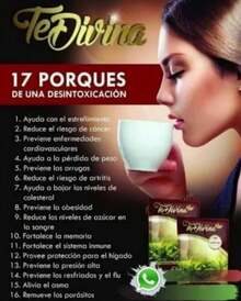 te divina  2 sobres  natural organico original con hologramas