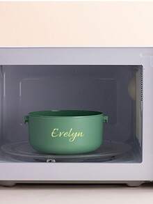 304 Stainless Steel Multi-Layer Plastic Lunch Box - Customizable Name Engraving, Round Smiling Face Design | Suitable For Students And Office Workers, Available In Three Colors | Leak-Proof Microwave- Lunch Box - And Durable Lunch Box, Back-To-School Essential For A Fresh And Organized Meal Experience - Multicolor - View 3