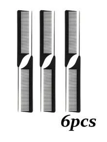 20/1Pc Set Rat Tail Comb, Hair Sectioning Dyeing Comb With Hooked Tail End Pointed Tail Comb Hair Combs Sectioned Hair, Hair Combs, 20/1PC Carbon Fiber Plastic Dyed Combs Stainless Steel Pintail Hair Coloring Comb Tail Comb Highlight Comb