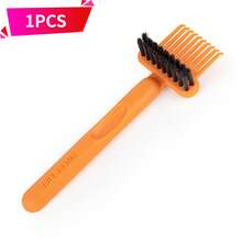 Cepillo limpiador de peine con cojín de aire reutilizable, garra de limpieza de peine con cojín de aire, herramienta de limpieza para espacios de peines rizadores - Multicolor - Ver 13