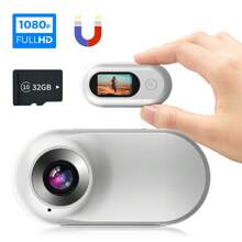 AXNEN Portable Action Camera, High-Definition 1080P Mini Camera, 0.96 Inch Screen, Wearable Safety Camera, With EIS Stable Night Vision (Non WiFi) Audio And Video Recorder, Suitable ForT Ravel, Sports, Vlog, Car Sports, Home Outdoor Use - Multicolor - View 14