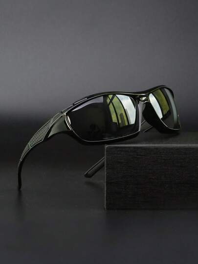 1 Kính thời trang dạo phố màu trơn Unisex