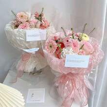 10 tờ giấy lụa xà cừ, giấy gói quà, giấy đóng gói trang trí, giấy gói hoa, thích hợp cho nhiều lễ hội và tiệc tùng khác nhau - be - Xem 4