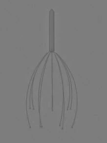 Cirelle 1pc Silver Octopus Head Massager, Steel Wire Soul Extract Scalp Massage Claw,Hair,Hair Tools,Hair Care,School,Back To School,Travel,Travel Essentials,Home Essentials,Spa,Massage Tool,Massage,Massager,Spa - Silver - View 8