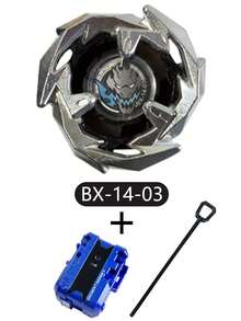 New X-Series Spinning Top, Upgraded Version, Boxed Set Vs Regular Version, Single Spinning Top + Launcher Combo, Battling Capability, Surprise Gift, Stronger Spin Power, Christmas Gift, Halloween Gift, Weekend Gift - Multicolor - View 11