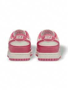 Nike Dunk Low Next Nature 女款运动鞋 经典低帮舒适轻便结构 健身红 DD1873-600 - 白米粉 - 查看 5