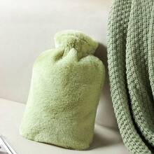 2L/1L Large Hot Water Bottle With Soft Cover - Classic Hot Water Bottle To Relieve Pain, Can Be Used For Neck & Shoulder Heating, Foot Warming, Menstrual Cramp Relief, Cold & Hot Therapy - Excellent Christmas And Halloween Gift - Multicolor - View 4