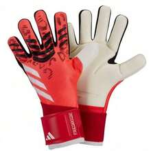 Adidas Predator GL PRO Jr JH3813 Gloves ✅ Delivery Within 24/72 Hours To Spain (Mainland) - Red, White and Black - View 2