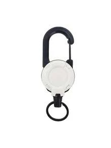 U-Shaped Keychain – Easy-Pull Steel Wire With Spring Buckle, Compact & Secure For Travel & Outdoor Gear - Multicolor - View 9