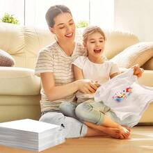 100 fogli di carta da trasferimento sublimazione A4, 100g con elevato tasso di trasferimento e asciugatura rapida, compatibile con tutte le stampanti a getto d'inchiostro, adatto per vari prodotti come magliette, tazze, custodie per telefoni, MDF, cappelli e altro ancora.