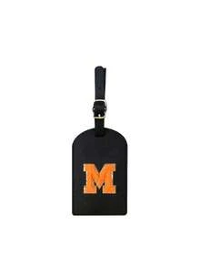 1 个 TSA 认证黑色行李牌，饰有橙色 A-Z 刺绣布；1 个个性化 PU 皮革 A-Z 行李牌，带隐私保护套；1 个可爱字母背包挂牌。这款旅行行李牌套装男女皆宜，是旅行包和行李箱的必备配件。 - 彩色 - 查看 22