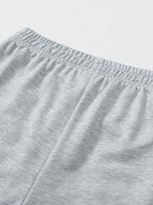 2 件套男士休闲直筒裤，宽松简约百搭运动裤，春秋季服装 - 彩色 - 查看 7