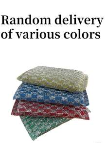 20 Spugnette in acciaio inossidabile, tamponi di pulizia per cucina non elettrici per piatti, pentole e padelle. Confezione da 20 spugnette in lana d'acciaio: abbastanza per soddisfare le tue esigenze, spugnette in acciaio inossidabile per pulire piatti, pentole, padelle, bagno, forno e altro!