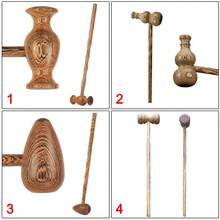 Martelo de Madeira Massageador de Batida para Costas, Martelo para Massagem, Bater e Relaxar para a Saúde Corporal