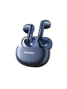 PHILIPS TAT1199 全場景高效能藍牙耳機 人聲清晰通話降噪 超長續航快充 運動防水 抗干擾傳輸穩定 藍色 - 藍色 - 查看 1