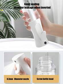 1pc Creative New Fashion Cute Continuous High Pressure Mist Spray Bottle, Hair & Makeup Hydrating Atomizer, Portable Travel Liquid Refillable Spray Bottle, Home Fine Mist High-End Spray Bottle - Multicolor - View 6