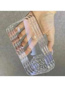 3pcs/Set Minimalist Transparent Phone Case Compatible With Iphone 16, 15, 14, 13, 12, 11 Pro Max, 14 Plus, 15 Plus, Fashion Protective Phone Case For Men And Women Waterproof Shockproof Anti-Fall Scratch Resistant