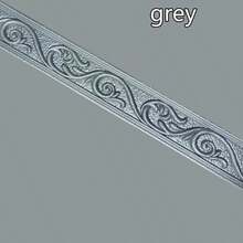 1 Roll 3D Flower Leaves Vine Pattern Relief Romantic Special Design Skirting Line Sticker, Peel Stick Foam Molding Trim Self Adhesive, XPE Foam Material Self-Adhesive Crashproof Wall Sticker, Minimalist Modern Style Home Decor Wall Decor Room Decor Stickers - White - View 9