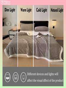 1 Stück super weiche & flauschige Decke, in mehreren Farben erhältlich, minimalistisch & modisch für Zuhause, geeignet für Schlafzimmer, Jungen/Mädchen Studentenwohnheim, Sofa Nickerchen, Wintersaison, multifunktionale Decke & Büro Nickerchen Decke, perfektes Valentinstags Geschenk, maschinenwaschbar