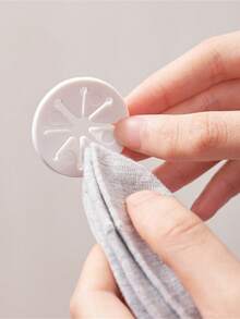 7 Piezas de Clips Organizadores de Calcetines de PVC, Soportes de Almacenamiento de Calcetines Multifuncionales, Pinzas para Calcetines de Pie Libre para una Fácil Organización de la Ropa, Ideal para Cajones, Armarios y Lavadoras, Tendederos