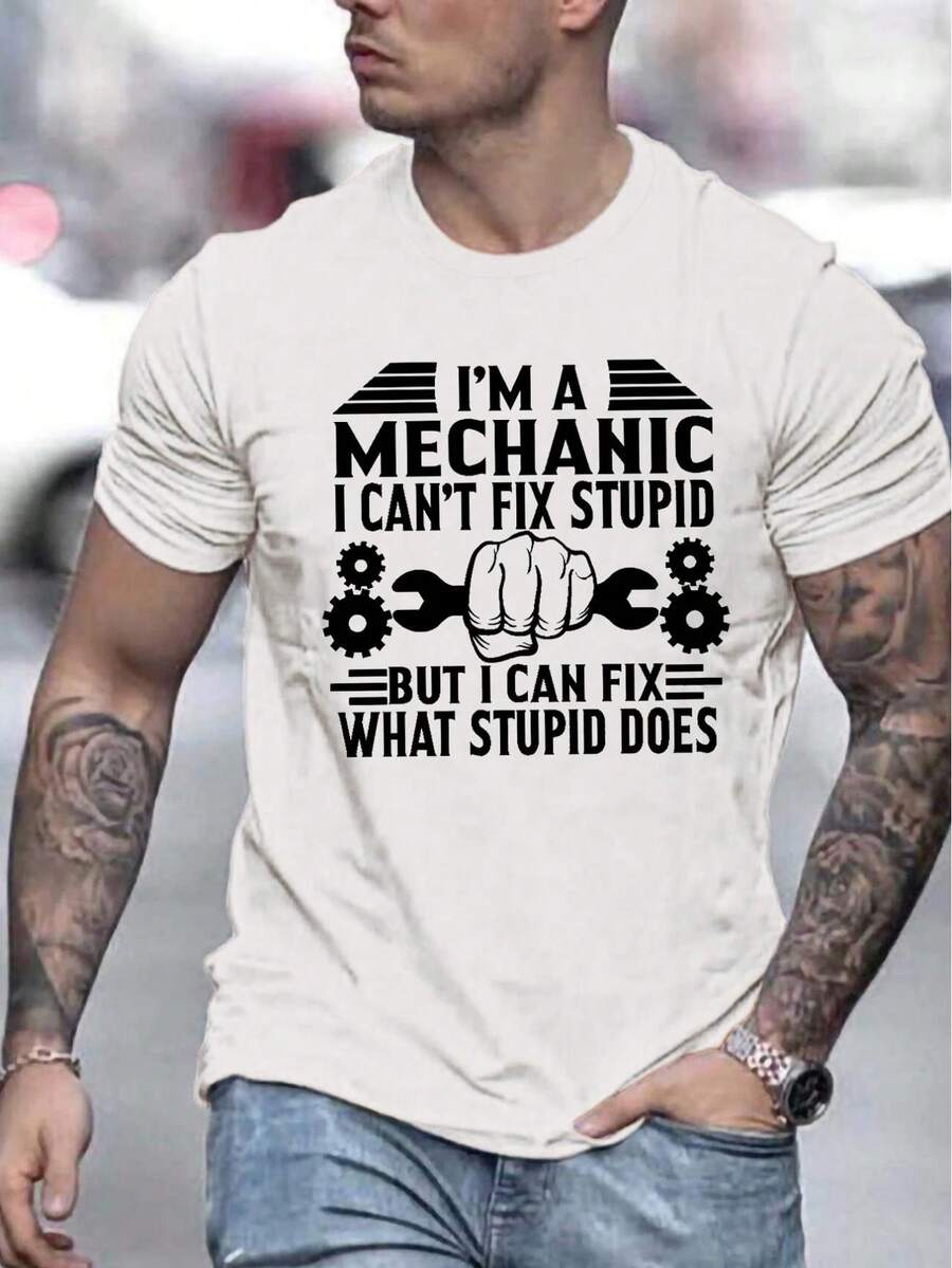 Men T-Shirts - White - View 1