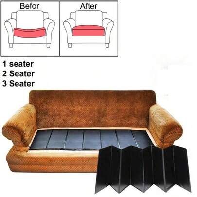 Sofa Seat Armchair Rejuvenator Sagging Saver Boards,Non-Slip Sofa Cover, Couch Cover Support Pad, Durable Sofa Slipcover Cushion Board For Armchair, 1 2 3 Seater Sofa Protector