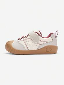 Balabala Baby Outdoor Shoes 2025 Spring/Autumn Anti-Slip Walking Shoes - White and Red - View 2