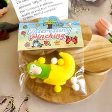 豪华东东萨胡尔AI经典撒哈拉木制娃娃，意大利玩具柔软毛绒可变形减压娃娃，AI新文化减压玩具，麻糬玩具，儿童柔软毛绒玩具，亲子互动玩具，减压玩具，快乐玩具，派对玩具 - 彩色 - 查看 11