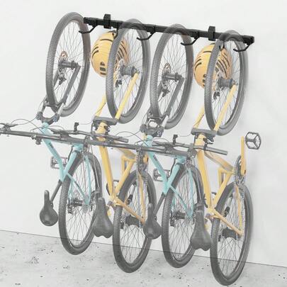 Enhanced Adjustable Hangers, Equipped With Extended Rail To Accommodate Various Sizes, Heavy-Duty Wall Mount, Max Capacity 330 Lbs
